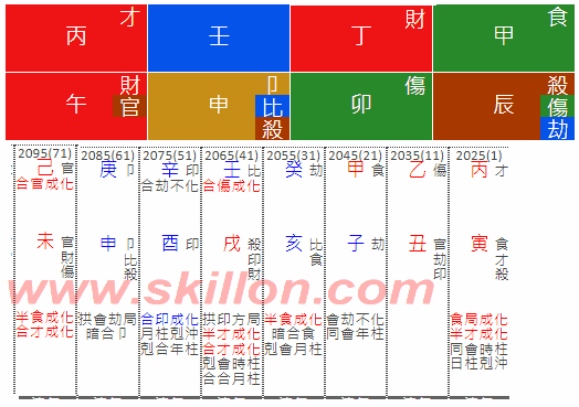 Follow the son 八字 BaZi Four Pillars of Destiny Patt Chee